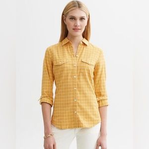 Banana Republic Flannel Size M